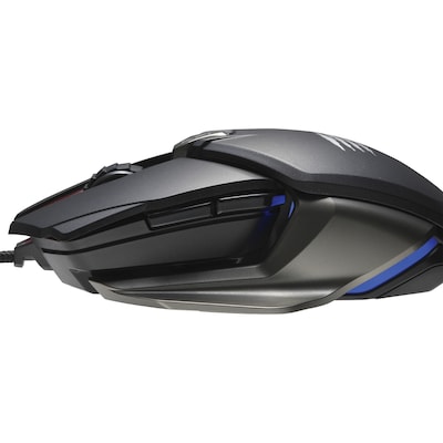 MAD CATZ B.A.T. 6+ Performance Ambidextrous Gaming Mouse, Black (MB05DCINBL000-0)