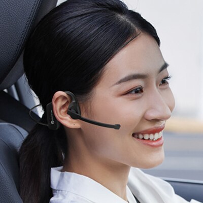 OPN Sound Chat+ Wireless Noise Canceling On-Ear, Bluetooth, Black (OPNCHAT)