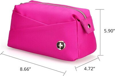 Swissdigital KATY ROSE NG Pink Polyester Cosmetic Bag (SD6528-46)