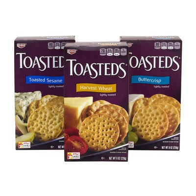 Keebler Toasteds Party Pack Cracker Assortment, 40 oz. (900-00116)