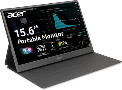 Acer Portable Monitor Acer 15.6 - Full HD 1920 x 1080 - IPS - 60 Hz PM161QBBMIUUX