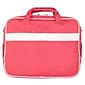 SumacLife 14 Inch Business Messenger Briefcase Laptop Case, Pink (PT_NBKLEA734_W1)