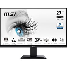 MSI Pro MP273 27 100Hz LCD Monitor, Black (MP273A)