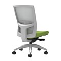Union & Scale Workplace2.0™ Fabric Task Chair, Pear, Adjustable Lumbar, Armless, Advanced Synchro-Ti