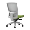 Union & Scale Workplace2.0™ Fabric Task Chair, Pear, Integrated Lumbar, Armless, Advanced Synchro-Ti