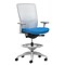 Union & Scale Workplace2.0™ Fabric Stool, Cobalt, Integrated Lumbar, Height/Width Adjustable Arms, S