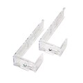 Deflect-O® Brackets for Hanging Most Wall-Mount Pockets, Clear