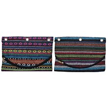 Inkology Global Binder Pencil Pouch, Assorted, 6 Pack (4578)
