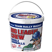 Big League Chew Candy Bubble Gum Gum, 17 oz., 80 Pieces/Pack (FGM66056)