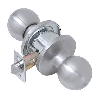 Tell Light Duty Commercial Passage Knob Lockset, Stainless Steel Finish 32D (CL100294)