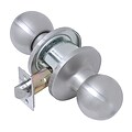 Tell Light Duty Commercial Passage Knob Lockset, Stainless Steel Finish 32D (CL100294)