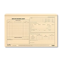 ComplyRight Employee Records File Jacket, Legal Size, Manila, 25/Each (A5009)