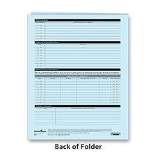ComplyRight™ Expanded Confidential Employee Medical Records Folder, Pack of 25 (A3325)