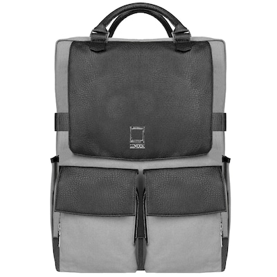 SumacLife Back to School Laptop Backpack Travel Bag, Black (PT_NBKLEA814_BA)