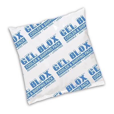 Gel Blox Cold Pack, 10 oz., 6 x 6, 24/Box (GB6624)