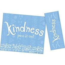 Barker Creek Kindness Award & Bookmark Set, Light Blue, 30/Pack (BC435)