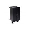 Luxor 187 Laptop Chromebook Charging Cart, Black (LLTP18-B)