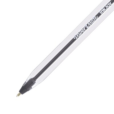 Paper Mate InkJoy 50ST Ballpoint Pen, Medium Point, Black Ink, Dozen (2013154)