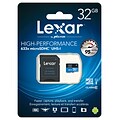 Lexar Media Professional 32GB microSDHC Memory Card with Adapter, Class 10, UHS-I (LSDMI32GBNL633A)