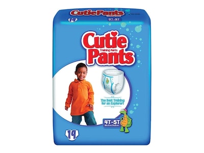 Cuties Training Pants For Boys X-Large 4T-5T, 76/PK (CR9007)