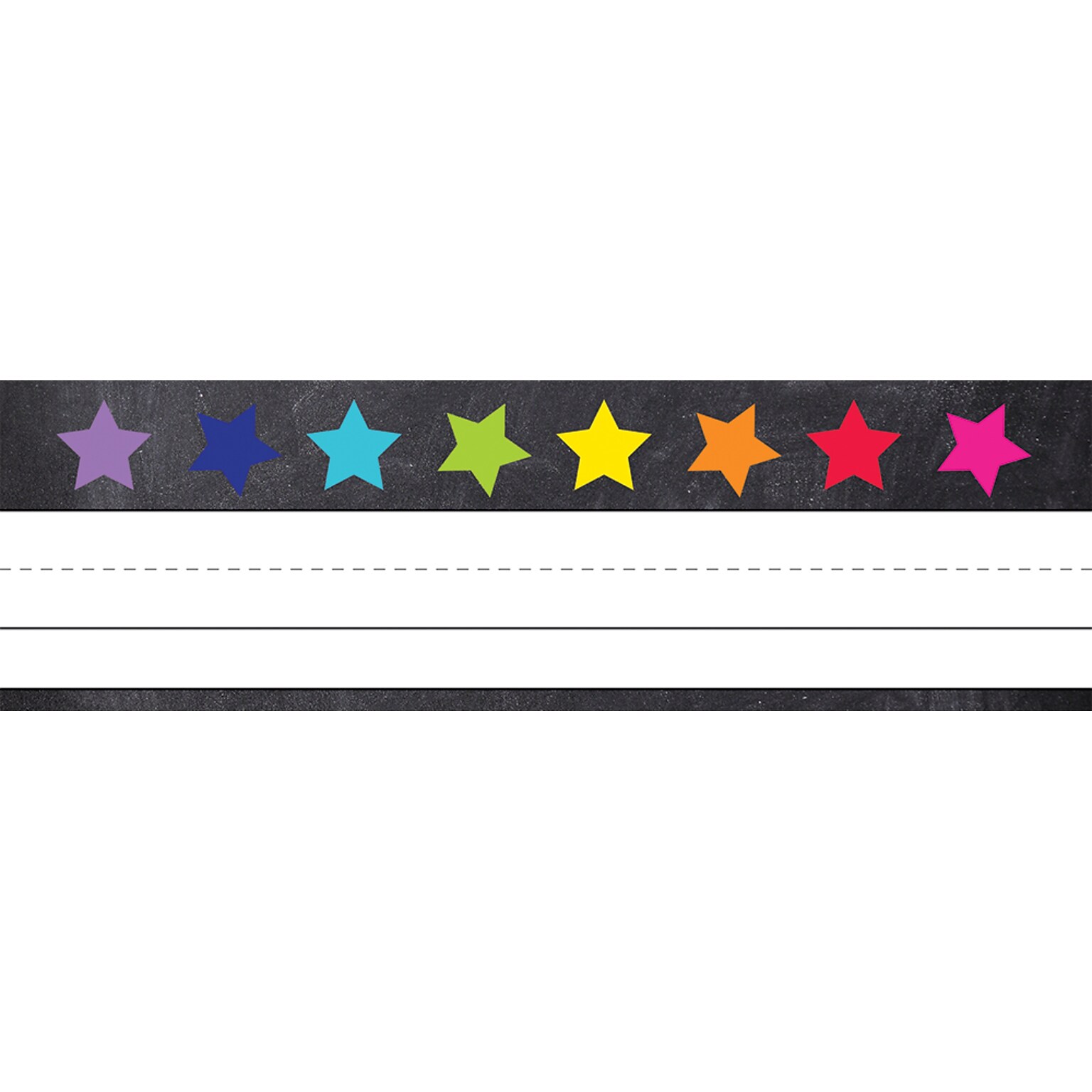 Schoolgirl Style Stars Nameplates, 36/Pack (122039)