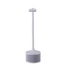 Bostitch LED Desk Lamp with Bluetooth Speaker & USB Charging Port, 14.63H, White (VLED1817-BOS)