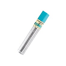 Pentel Super Hi-Polymer Lead Refill, 0.7mm, 12/Leads (50-HB)