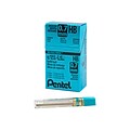 Pentel Super Hi-Polymer Lead Refill, 0.7mm, 12/Leads (50-HB)