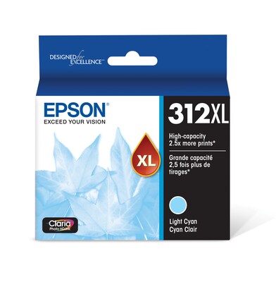 Epson T312XL Light Cyan High Yield Ink Cartridge