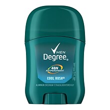 Degree Men® Antiperspirant Deodorant Stick, Cool Rush, 0.5 oz., 36/Carton (15229)