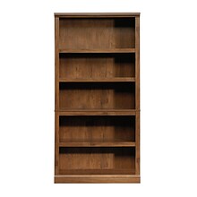 Sauder Select Collection 70H 5-Shelf Bookcase, Oiled Oak (410367)