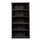 Sauder Select Collection 70"H 5-Shelf Bookcase, Estate Black (414235)