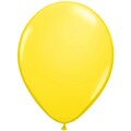 JAM Paper® Party Balloons, 12 Inch Latex Balloons, Yellow, 36/Pack (377834368A)