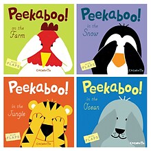 Peekaboo!, Set of 4 Board Books (CPYPEEKABOOSET)