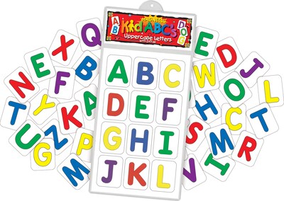 Barker Creek Learning Magnets® Now I Know My ABCs Kit, 137 Piece Set (LM2403)