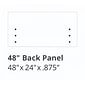 Luxor Reclaim Privacy Panel, Slate Gray, 3/Pk (RCLM3D4824SG)