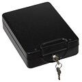 Honeywell 58 cu.ft. Key Lock Travel Security Box (6114)