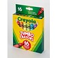 Crayola Jumbo Crayons, 16/Pack (52-0390)