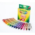 Crayola Jumbo Crayons, 16/Pack (52-0390)