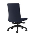 Union & Scale Workplace2.0™ Task Chair Upholstered, Armless, Navy Fabric, Synchro Tilt Seat Slide (5