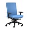 Union & Scale Workplace2.0™ Task Chair Upholstered 2D, Adjustable Arms, Lagoon Vinyl Synchro Tilt Se
