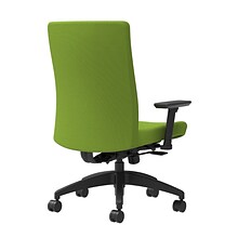 Union & Scale Workplace2.0™ Task Chair Upholstered 2D, Adjustable Arms, Pear Fabric, Synchro Tilt (5