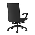 Union & Scale Workplace2.0™ Task Chair Upholstered, Fixed Arms, Black Fabric, Synchro Tilt (54154)