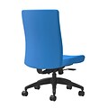 Union & Scale Workplace2.0™ Task Chair Upholstered, Armless, Cobalt Fabric, Synchro Tilt (54162)