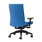 Union & Scale Workplace2.0™ Task Chair Upholstered 2D, Adjustable Arms, Cobalt Fabric, Synchro Tilt Seat Slide (54173)