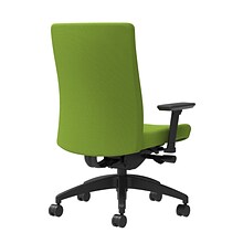 Union & Scale Workplace2.0™ Task Chair Upholstered 2D, Adjustable Arms, Pear Fabric, Synchro Tilt Se