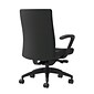Union & Scale Workplace2.0™ Task Chair Upholstered, Fixed Arms, Black Vinyl Synchro Tilt Seat Slide (54189)