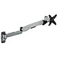 Mount-It! Modular Mount Adjustable Monitor Arm, Up to 24" Monitors, Gray/Silver (MI-35114)