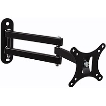 Mount-lt! Adjustable Monitor Arm, Up to 24, Black (MI-2041)