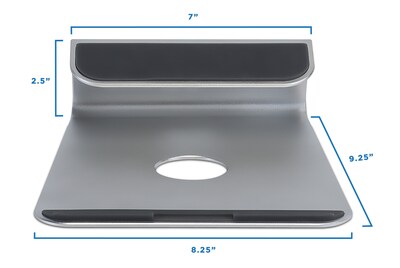 Mount-It! Laptop Stand Tilted Laptop Riser for 11"-15" Notebooks (MI-7273)